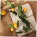 Zerodeko 1pc Lemons Decor Artificial Flowers Bouquet Faux Plant Diy Plants Picks Imitation Lemon Branches Short Branch Lemon Fruit Ornament Photo Lemon Plants Props Household Vase - Buy Online on GoSupps.com
