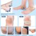 6 Pcs Silicone Heel Protectors for Fast Pain Relief - Men & Women - (Skin Color) - Buy Online on GoSupps.com