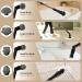 Electric Spin Scrubber Cordless Cleaning Brush with Adjustable Extension Handle 8 Replaceable Brush Heads Power Display IPX5 Waterproof Shower Scrubber for Floor Tile Car - Buy Online on GoSupps.com