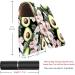 Buy Yin Yang Avocado Egg Rose Lipstick Case - Mini Leather Lip Gloss Organizer with Mirror | International Shipping Available - Buy Online on GoSupps.com
