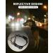 PETTOM Medium Half Choke Dog Collar - Chew Proof Metal Chain Collar for Medium/Large Dogs (M 17-20inch, Black) - Buy Online on GoSupps.com