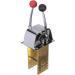 Seachoice Twin Lever Control Chrome-Plated Brass Red and Black Knobs - 8-5/16 Tall - Buy Online on GoSupps.com