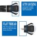 XSMSGO Golf Ball Retriever 3-Prong Grabber with Mesh Bag (3 Pack) - Ideal Golf Gift for Men - Buy Online on GoSupps.com