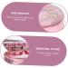 HOMSFOU 2 Sets Starry Sky Glasses Case & Contact Lens Storage - Glass Miracle Foil Container for Short-Sighted Care - Buy Online on GoSupps.com