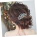 Didiseaon 1pc Niang Silver 20-tooth Hair Comb Wedding Hair Clip Fancy Hair Combs Decorative Hair Combs Bridal Hair Comb Handmade Silver Hair Clips Tiara Bride Girl Copper Wire Silver Wire - Buy Online on GoSupps.com