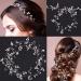 5 Pieces Bridal Bead Headdress | Elegant Pearl & Rhinestone Hair Jewelry for Weddings | Retro Fashion Hairpins for Brides & Festivals - Buy Online on GoSupps.com