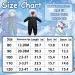 Fairy Baby Kids Winter Snowsuit Down Skisuit Jumpsuit Puffer Hooded Jacket Coat Waterproof Romper Warm for Toddler Baby Girls Boys 3.5-4T - Buy Online on GoSupps.com