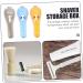 Vintorky 3-Piece Razor Storage Box | Portable Shaver Carrier Bag & Protector Case for Travel - Buy Online on GoSupps.com