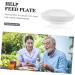 Gleavi Guard - Decorative Pill Proof Bowl & Shared Plate for Seniors | Self-Feeding Dish & Cutlery Gifts for Disabled Adults | International Shipping Available - Buy Online on GoSupps.com