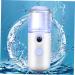 WOONEKY 1pc Atomizer Portable Mist Sprayer Clipper Guard Holder Mini Facial Sprayer Skin Care Tools White - Buy Online on GoSupps.com