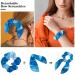 Marine Theme Bowknot Hair Scrunchies 6 Pack | Multi-colored Ponytail Holders for Women - Buy Online on GoSupps.com