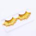 Dorisue Halloween lashes Gold eyelashes glitter eyelashes golden cosplay eyelashes yellow False Eyelashes Extension for Women Girls P24 - Buy Online on GoSupps.com