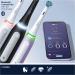 Oral-B iO4 2x Electric Toothbrushes For Adults Christmas Gifts For Women / Him 2 Toothbrush Heads & 1 Travel Case 4 Modes With Teeth Whitening UK 2 Pin Plug Black and White + Refills Black Travel - Buy Online on GoSupps.com