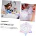 Healeved Nail Art Crystal Cup Glass Punch Hole - Buy Online on GoSupps.com