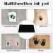Ink Pad 5x4'' Washable Non-Toxic Stamp Pad for Baby Footprint Handprint - Black - Buy Online on GoSupps.com