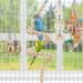 Coconut Hideaway Bird Perch Hammock with Bell Swing - Parrot Toys for Parakeet Conure Cockatiel Love Birds - Buy Online on GoSupps.com