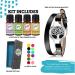 Wild Essentials Tree of Life Essential Oil Bracelet Diffuser Kit - Lavender Lemongrass Peppermint Orange - Customizable Color Changing Perfume Jewelry - International Shipping Available - Buy Online on GoSupps.com