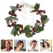 Lurrose Red Floral Crown Headband - Artificial Berry Wreath for Weddings Festivals & Parties - Buy Online on GoSupps.com