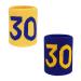 2-Pack Wrist Sweatbands Wrist Bands for Men & Women Basketball Star Lucky Number Absorbent Sweatbands for Tennis Football Running Athletic Gym Sports and Working Out (2 Colors) #30-SC