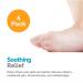 NatraCure Gel Callus Cushion Pads (2 Pairs) w/Never Slip Technology - 8203-U-CAT4PK - Pack of 1 - Buy Online on GoSupps.com