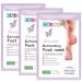 3 -pack foot mask cornea and dead skin remove foot peeling mask anti -aging exfoliating socks footpalm mask cornea socks peeling baby feet for women & men