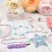 Gacuyi 3600 pcs Glass Seed Beads Jewelry Making Kit - 24 Color Macaron Craft Bead Set with Alphabet Beads & Elastic String for DIY Bracelet Necklace - 3mm Beads Supplies - Buy Online on GoSupps.com