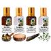 BlueQueen Wanderlust Spray Perfume Trial Set Featuring Island Vanilla Mini 4 Scents Fragrance Sampler Gift Set Natural + Essential Oils Clean Vegan + Cruelty Free - Buy Online on GoSupps.com
