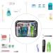 Premium Toiletry Travel Kit - 20 Piece Set for Quality Personal Care | TSA Approved Hygiene Essentials Bag for Unisex Travelers - Buy Online on GoSupps.com