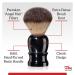 Fine Shaving Brush - Angel Hair Fibers Cruelty-Free 100% Solid Resin Handle Exfoliating Cream Brush for Men - 24mm Knot 56mm Loft (White - Buy Online on GoSupps.com