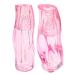Tube de Gloss L vres Vide Torsad 3ml Semi-transparent Rose Lot de 2 Flacons Rechargeables pour Maquillage L vres Mini Tubes de Rouge DIY Portables et Solide