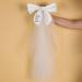Bow & Veil With Clip - Taylor - Perfect For Concert Tour Outfit & Bachelorette Party (Marry Me Either) - Buy Online on GoSupps.com