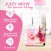 Juizy WoW Sugar-Free Beverage Syrup - 16 x 65ml Pink Grapefruit | Zero Calories Vegan Natural Drink Concentrate - Buy Online on GoSupps.com
