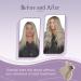 FSHINE Real Hair Extensions - 40cm Light Brown to Platinum Blonde Ombre Tape-In Invisible Extension Virgin Hair 20g #9A/10/800 - Buy Online on GoSupps.com