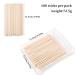 100 Pcs Orange Wooden Sticks - Double-Sided Nail Shaper & Cuticle Pusher for Manicure & Pedicure | Premium Wooden Nail Care Accessories - Buy Online on GoSupps.com