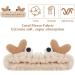 Headband for Washing Face Makeup Hairband Elastic Fluffy Spa Hair Band for Washing Face Soft Coral Fleece Crab Cartoon Creative Head band Women & Girlss' Head Band for Shower Sports - Buy Online on GoSupps.com