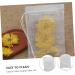 Ciieeo 200 Pcs Tea Bag Drawstring Tea Pouch Empty Tea Pouch Soup Bag Tea Infusers Bags Loose Leaves Protein 5X7CMx2pcs Whitex2pcs - Buy Online on GoSupps.com