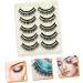 minkissy 40 Pairs Diamond False Eyelashes False Eyelashes with Rhinestones Volume Cat Eye Performance Eyelash Lashes Long Fake Lash Chemical Fiber Hard Stem Cosmetic Cosplay - Buy Online on GoSupps.com