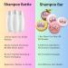 Buy Pack of 4 Natural Shampoo Bars - Orange Strawberry Vanilla & Aloe Vera | Organic Vegan Eco-Friendly Anti-Dandruff Sulfate-Free - Buy Online on GoSupps.com