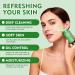 2 Pi ces Green Tea Mask Stick Masque Visage Th Vert Nettoyant en profondeur Masque Stick Th Vert pour anti-points noirs contr le du s bum et hydratation soin purifiant portable pour la plupart Green Tea colorful 01 - Buy Online on GoSupps.com