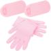 OATIPHO 1 Set Moisturizing Gloves & Socks Grooming Glove Mittens for Men Gloves for Men Socks for Men Foot Lotion Moisturizing Socks for Foot Care Polyester and Gel Cosmetic Dry Hands Man
