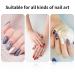 5-Piece Nail Design Brush Set - UV Gel & Acrylic Brushes for Professional Nail Art & Manicure Accessories - Buy Online on GoSupps.com