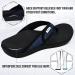 V.Step Orthopedic Flip Flops with Arch Support | Adjustable Mesh Orthotic Sandals for Plantar Fasciitis | Navy Blue - M8/W9.5 - Buy Online on GoSupps.com