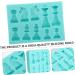Milisten Mold Ice Chess Silicone Mould De para Gelatinas Silicone Biscuit Moulds Custom Chocolate Mould Dessert Baking Mould Fondant Cake Mould Fudge Candy Silica Gel Clay - Buy Online on GoSupps.com
