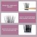 Buy 12mm Individual Quewel Eyelashes - Natural DIY Extensions Segments for Makeup - 1 Pack - Buy Online on GoSupps.com