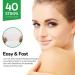 Irreshine Wax Strips for Women - Rose Scented Body Waxing Kit (40 Strips + 4 Oil Wipes) - Buy Online on GoSupps.com