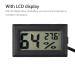 Haobase Digital Thermometer Hygrometer Pack of 2 Hygrometer Thermometer Mini Probe Thermometers Temperature Humidity Gauge Meter for Reptile Incubator Aquarium Poultry Office Living Room (2 Pack) - Buy Online on GoSupps.com
