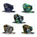 Amdole 50 pieces children mouth protection with motif one-way mask_ protection fish form mask scarf boy girl mouth protection 3d mouth and nose protection 4-layer breathable odorless mouth-cloth bandana #04 unit size