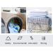 KOMUNJ 5 Pcs Laundry Tumble Dryer Balls - Reusable Plastic Balls for Speeding Drying and Reducing Creases - Buy Online on GoSupps.com