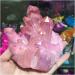 Natural Crystal Rough Crystal Cluster 260-320g Rare Beautiful Rose Flame Quartz Crystal Cluster Specimen - Buy Online on GoSupps.com