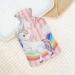 Unicorn Rainbow Hot Water Bottle | Plush Bed Hand Warmer for Adults & Children - 26.5x15.3cm - Buy Online on GoSupps.com